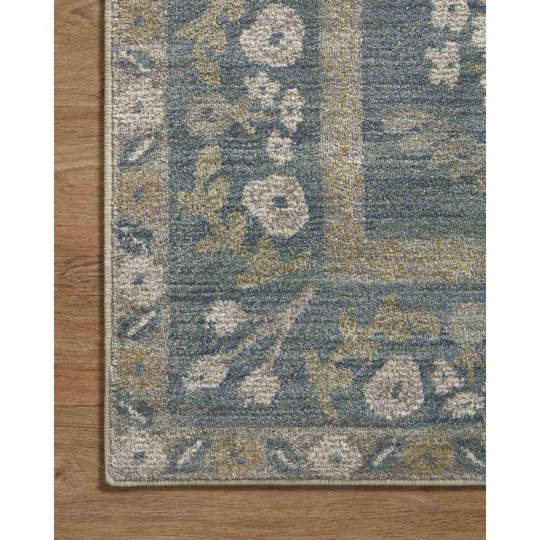 Fiore Florence Slate  /  Sage | Rifle Paper Co. Rugs x Loloi - Light House Co.