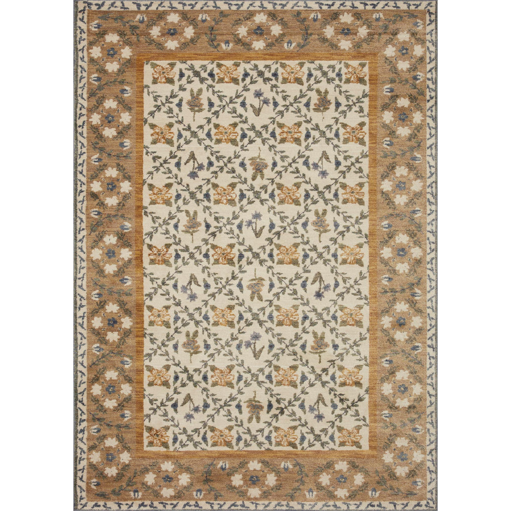 Fiore Belvedere / Gold | Rifle Paper Co. Rugs x Loloi - Light House Co.