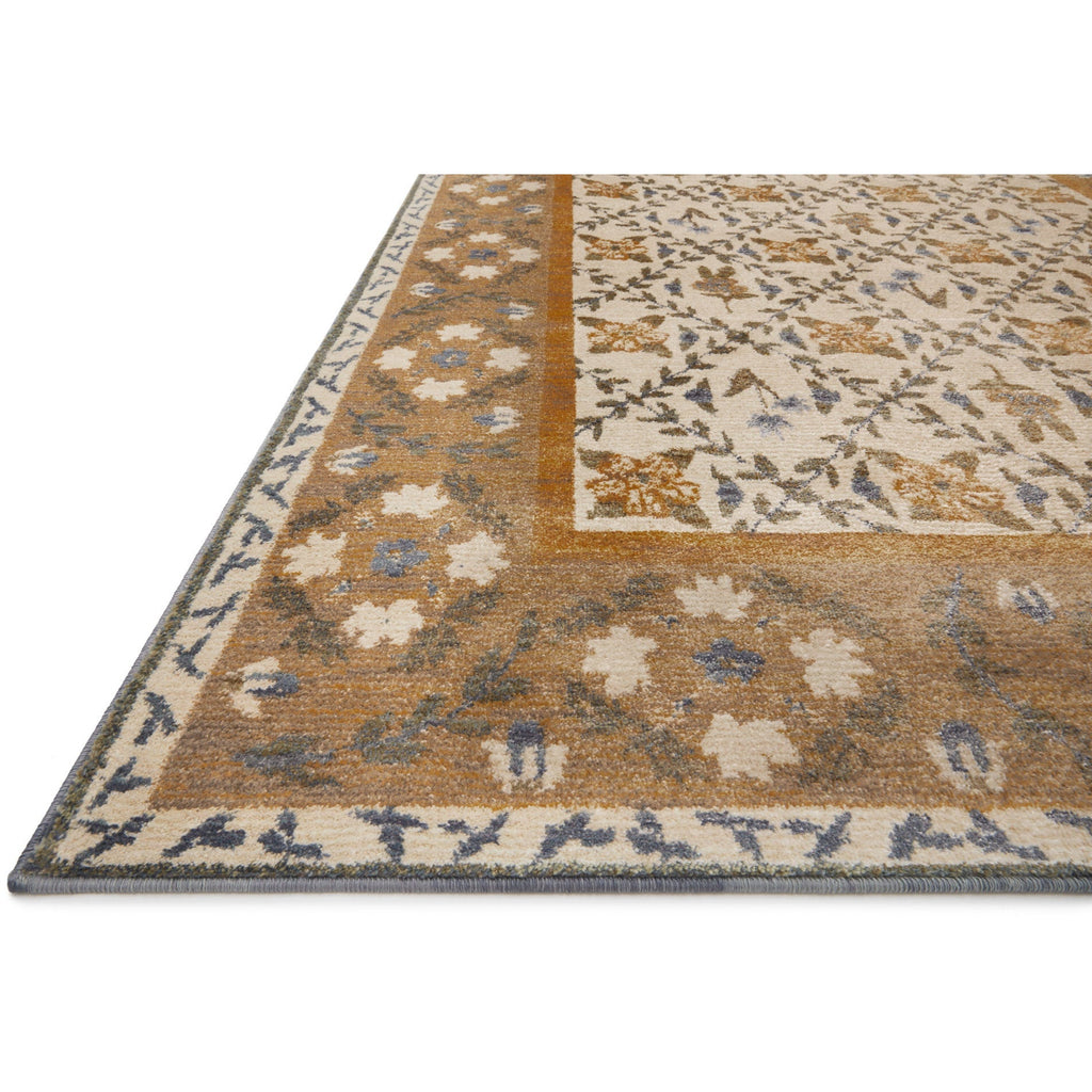 Fiore Belvedere / Gold | Rifle Paper Co. Rugs x Loloi - Light House Co.