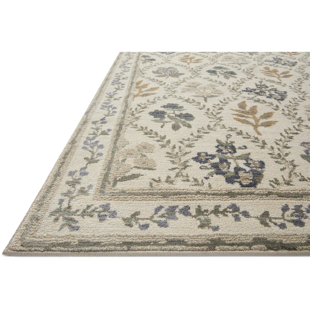 Fiore Hawthorne / Ivory | Rifle Paper Co. Rugs x Loloi - Light House Co.