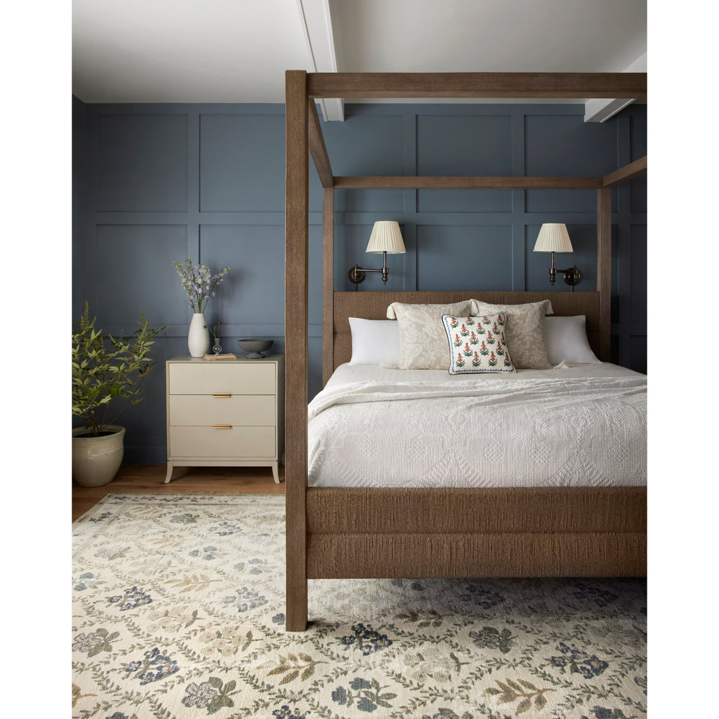 Fiore Hawthorne / Ivory | Rifle Paper Co. Rugs x Loloi - Light House Co.