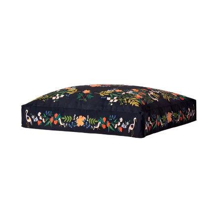 RP Black / Multi Pouf | Rifle Paper Co. x Loloi - Light House Co.