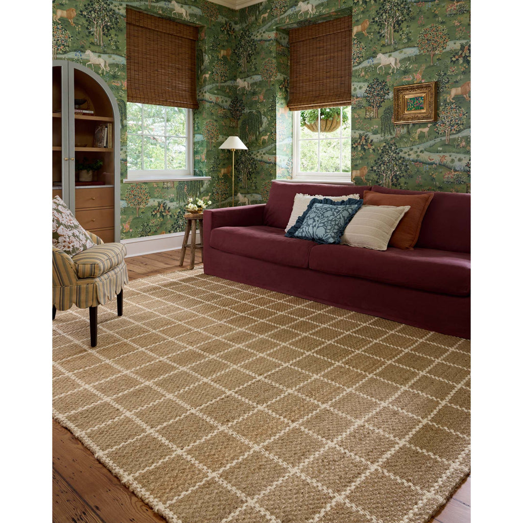 Fletcher Natural / Ivory Rug | Chris Loves Julia x Loloi - Light House Co.