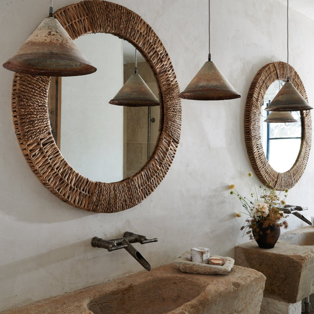 Folha Round Mirror - Light House Co.