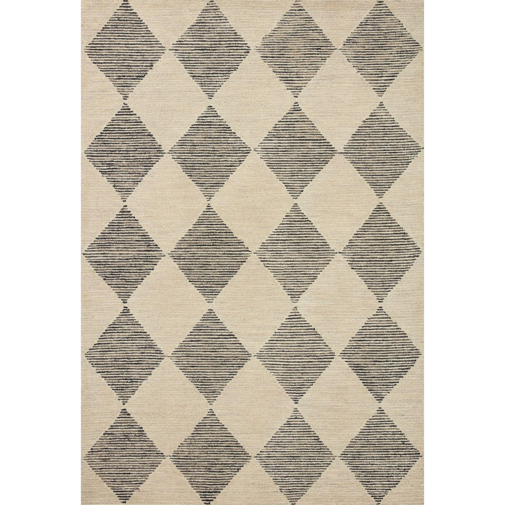 Francis Beige / Charcoal Rug | Chris Loves Julia x Loloi - Light House Co.