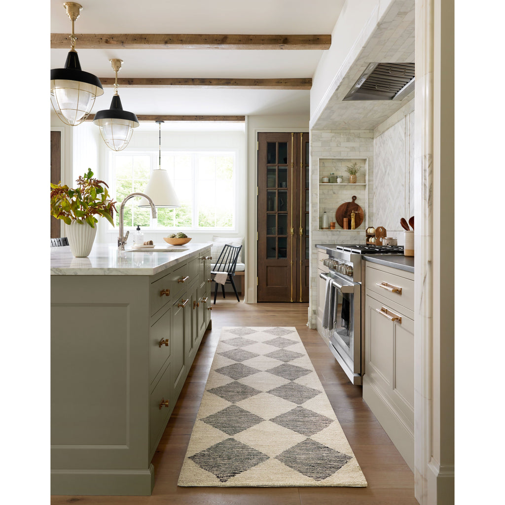 Francis Beige / Charcoal Rug | Chris Loves Julia x Loloi - Light House Co.