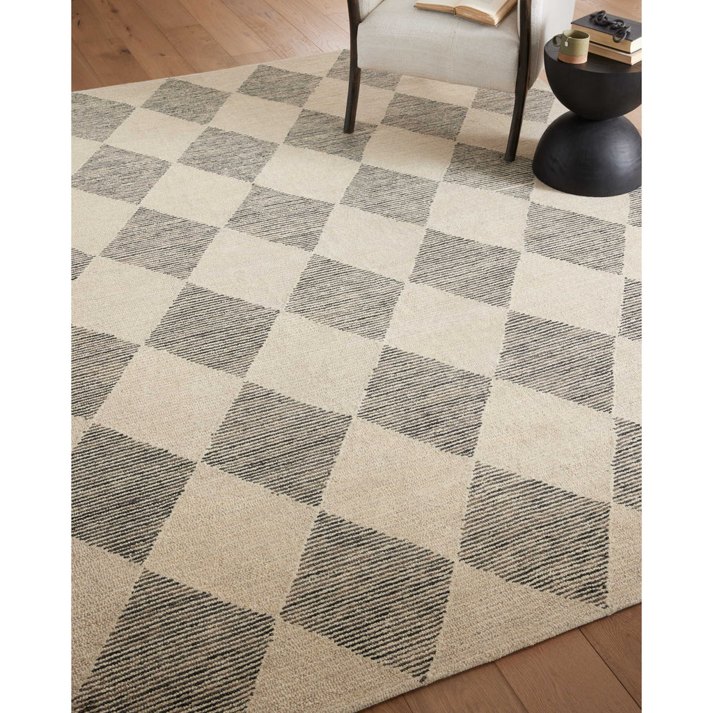 Francis Beige / Charcoal Rug | Chris Loves Julia x Loloi - Light House Co.