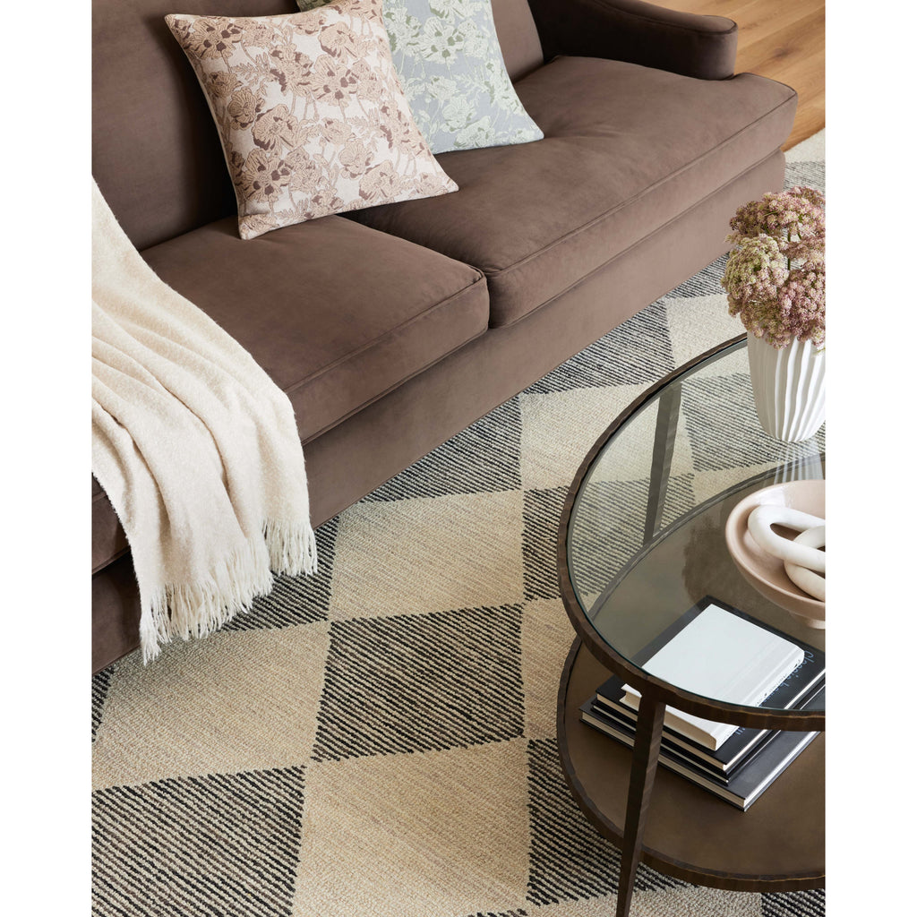 Francis Beige / Charcoal Rug | Chris Loves Julia x Loloi - Light House Co.