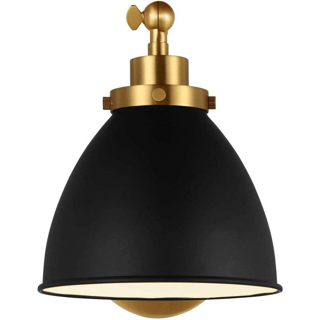 Wellfleet Single Arm Dome Task Sconce - Light House Co.