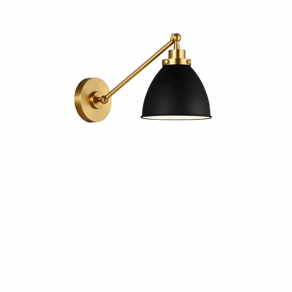 Wellfleet Single Arm Dome Task Sconce - Light House Co.