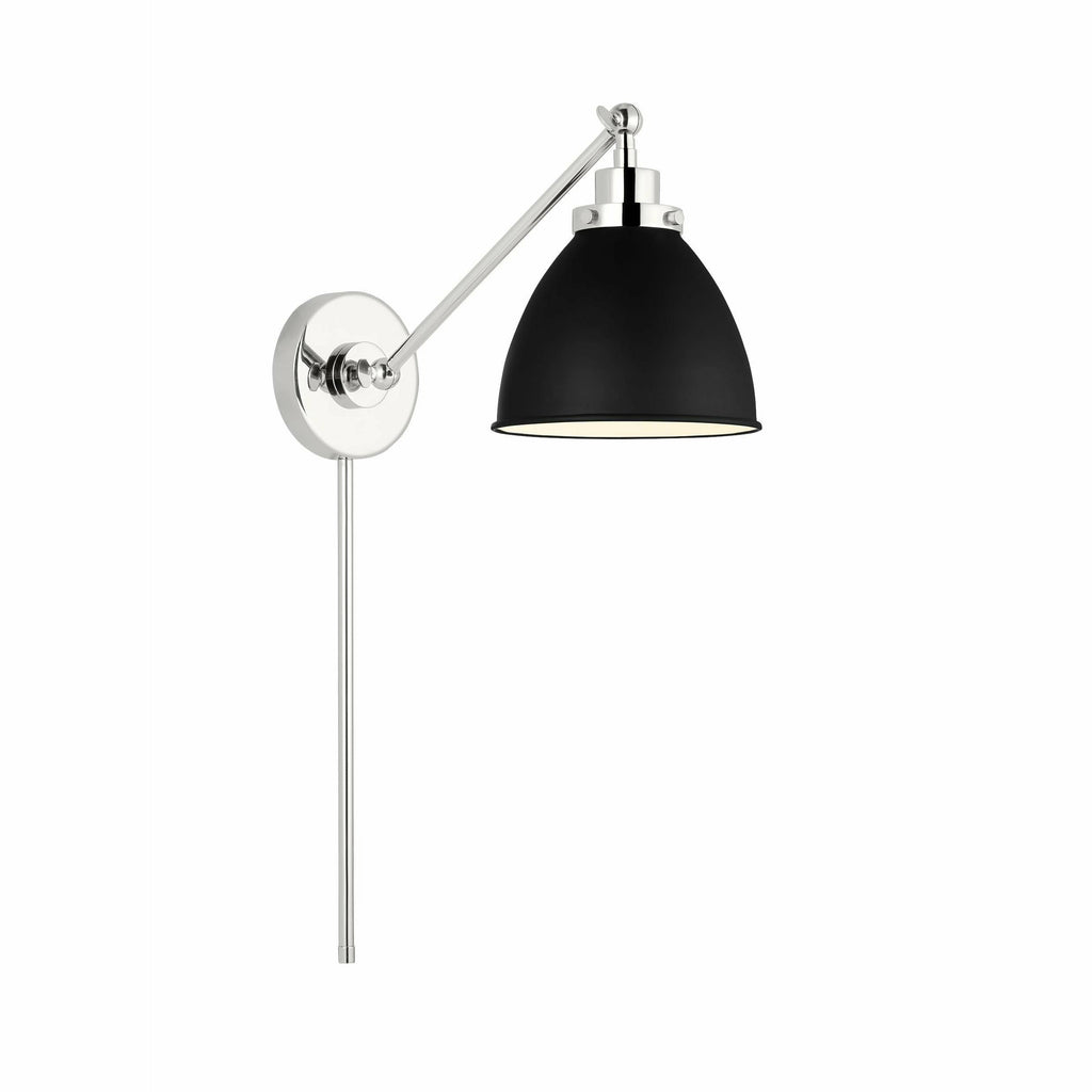 Wellfleet Single Arm Dome Task Sconce - Light House Co.
