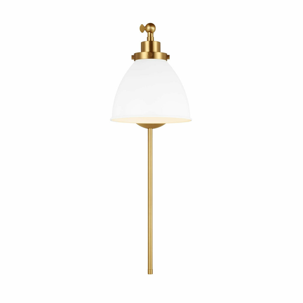 Wellfleet Single Arm Dome Task Sconce - Light House Co.