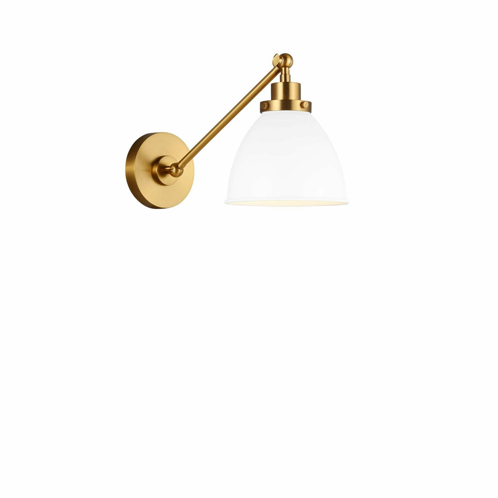 Wellfleet Single Arm Dome Task Sconce - Light House Co.
