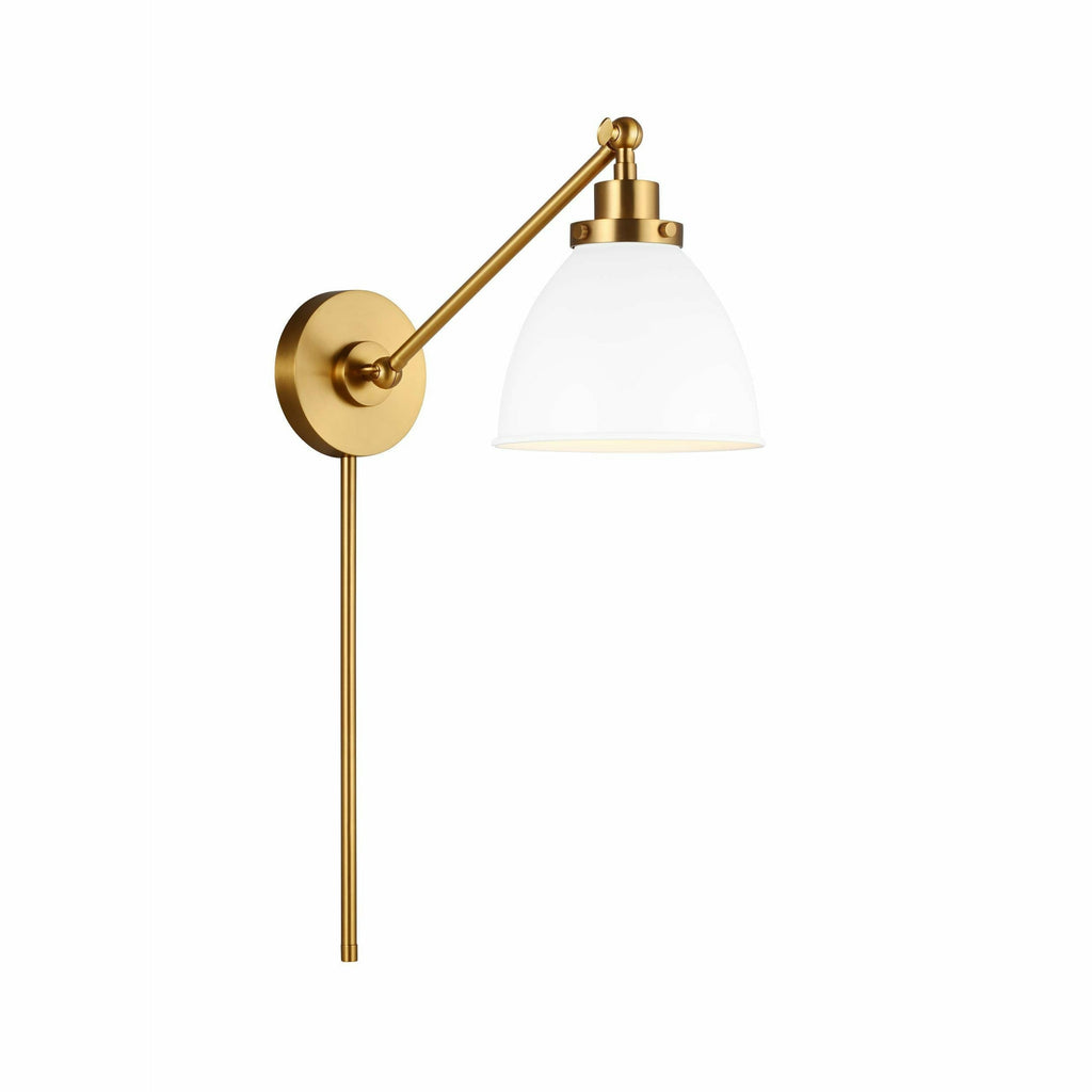 Wellfleet Single Arm Dome Task Sconce - Light House Co.