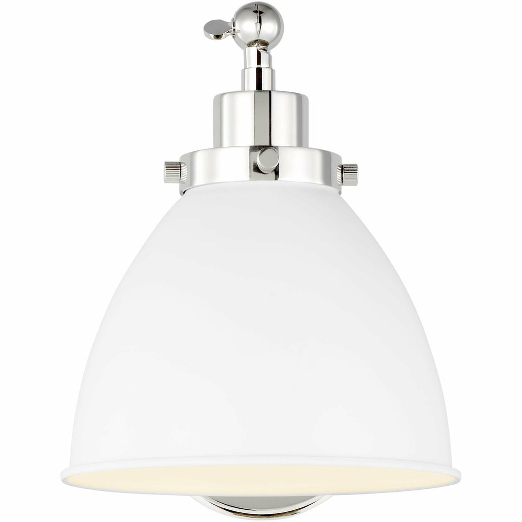 Wellfleet Single Arm Dome Task Sconce - Light House Co.