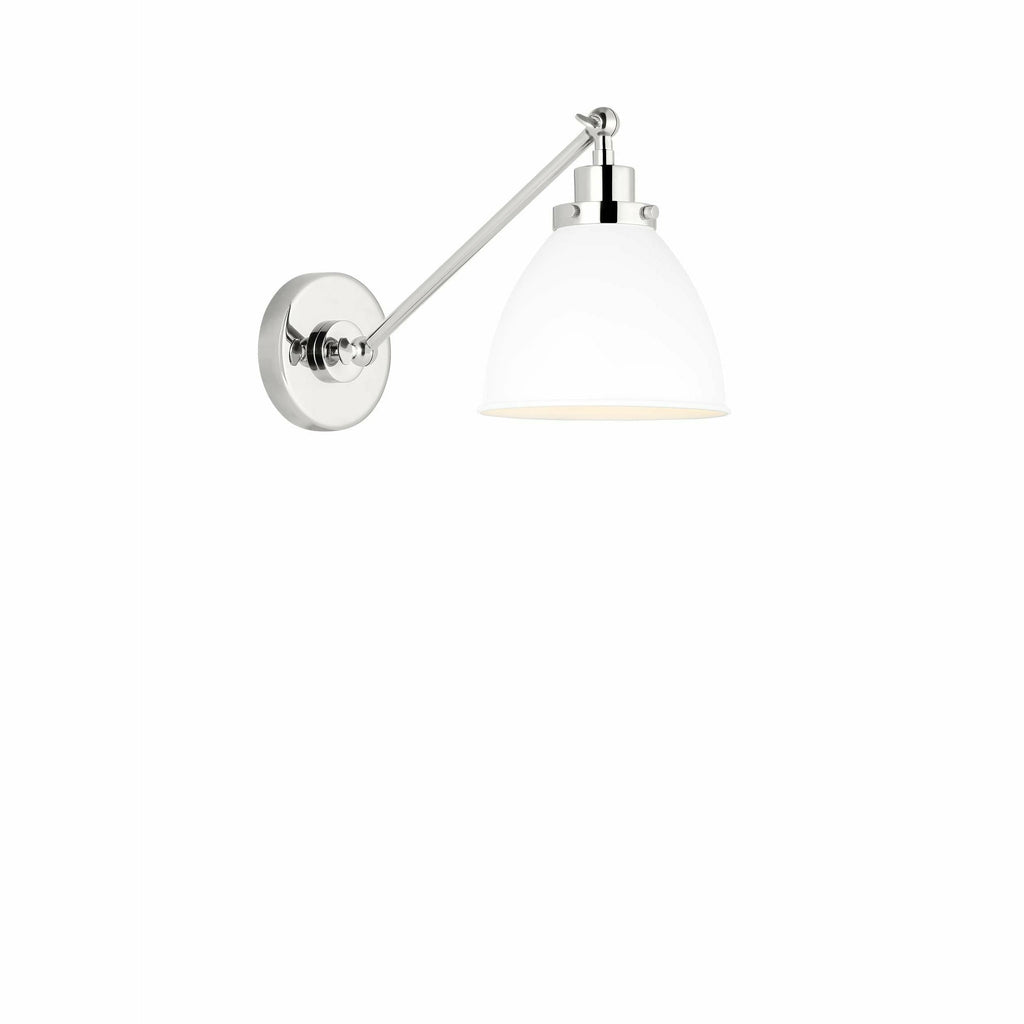 Wellfleet Single Arm Dome Task Sconce - Light House Co.