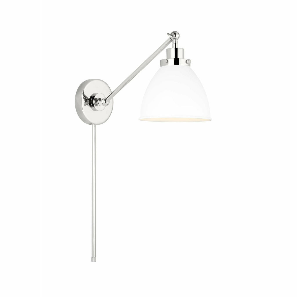 Wellfleet Single Arm Dome Task Sconce - Light House Co.