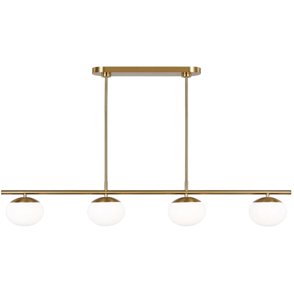 Lune Medium Linear Chandelier - Light House Co.