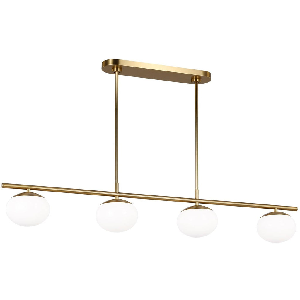 Lune Medium Linear Chandelier - Light House Co.