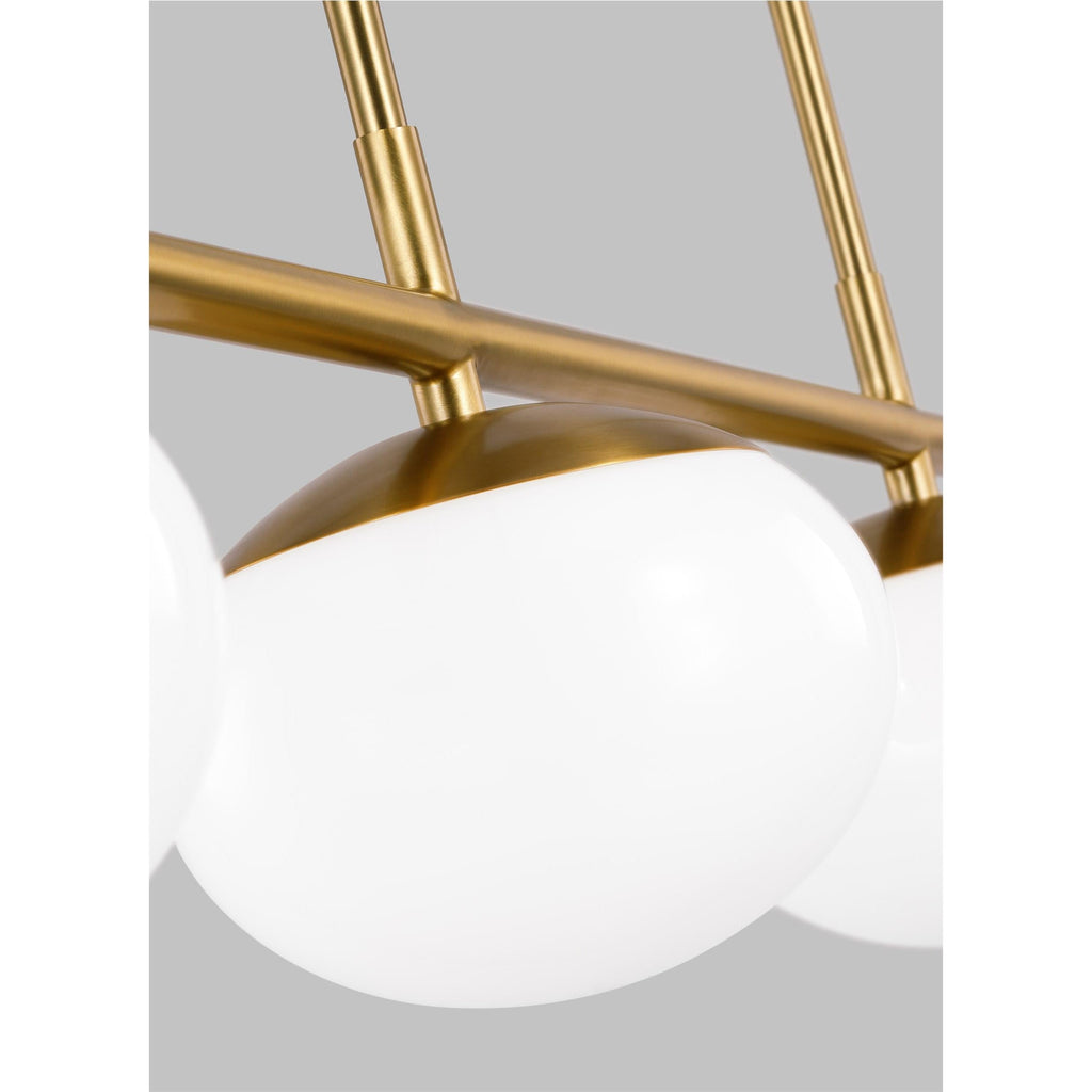 Lune Medium Linear Chandelier - Light House Co.