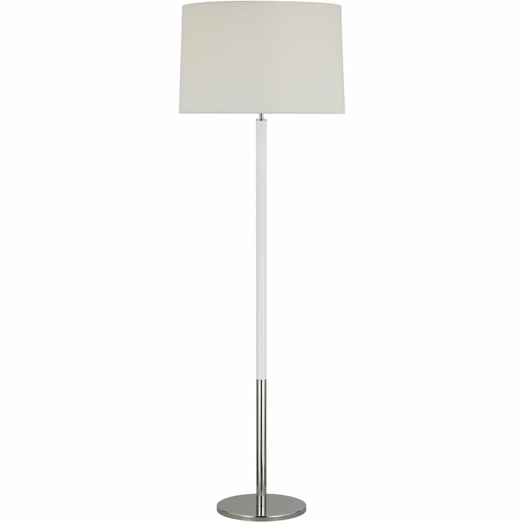Monroe Floor Lamp In Polished Nickel Finish