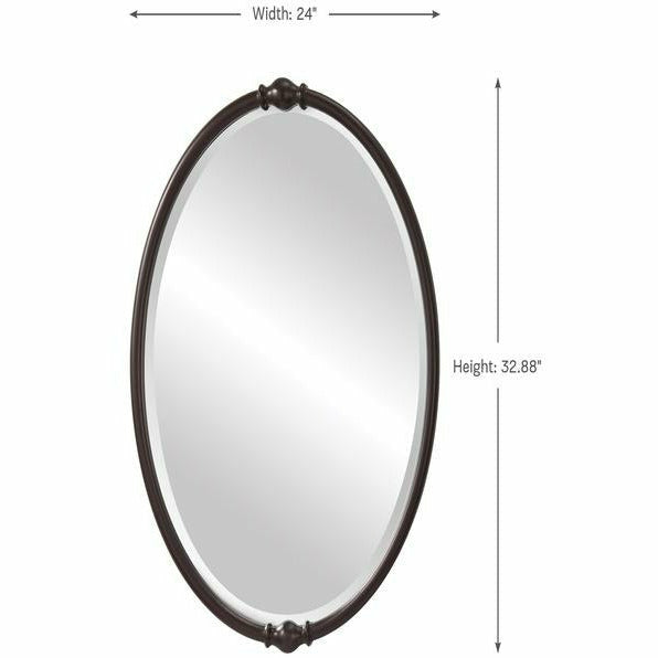 Jackie Oval Mirror - Light House Co.