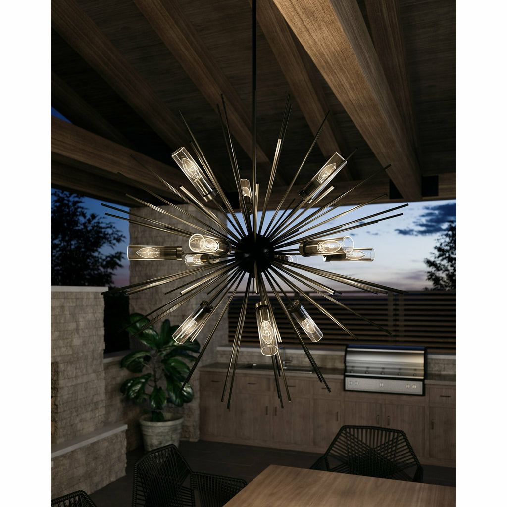 Hilo Outdoor Chandelier - Light House Co.