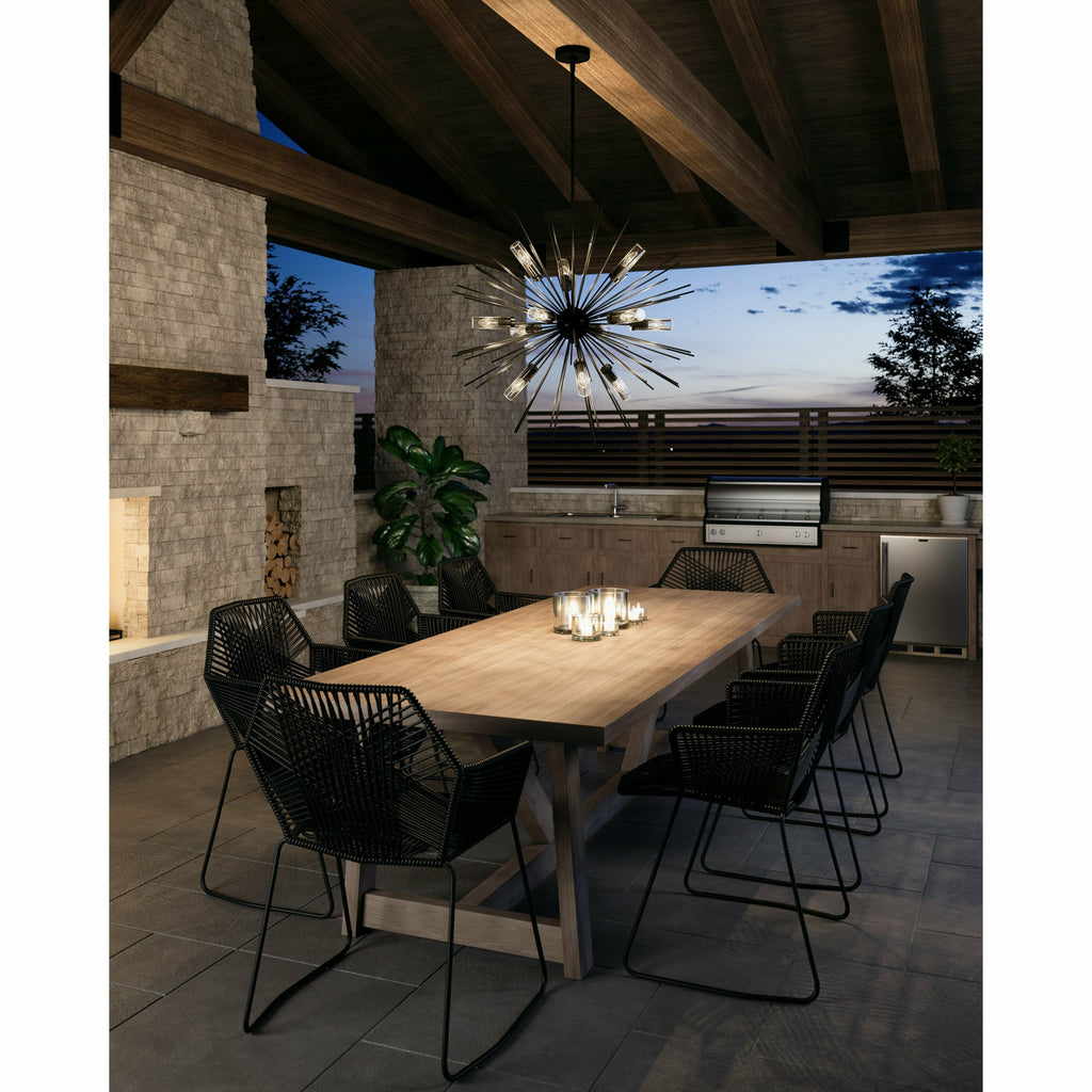 Hilo Outdoor Chandelier - Light House Co.