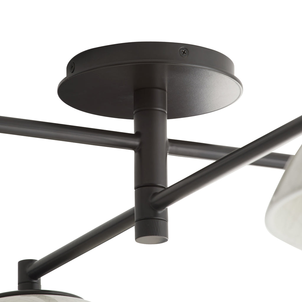 Glaze Multipoint Flush Mount - Light House Co.