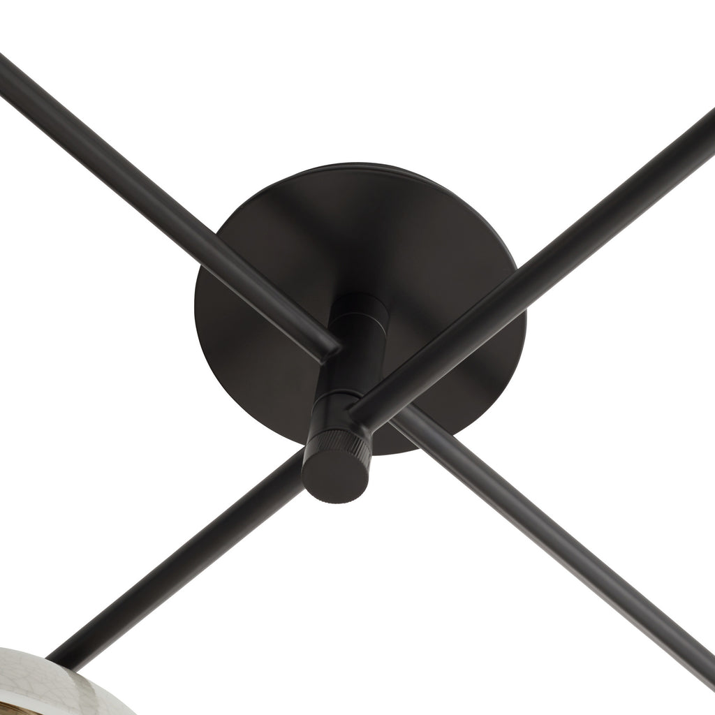 Glaze Multipoint Flush Mount - Light House Co.