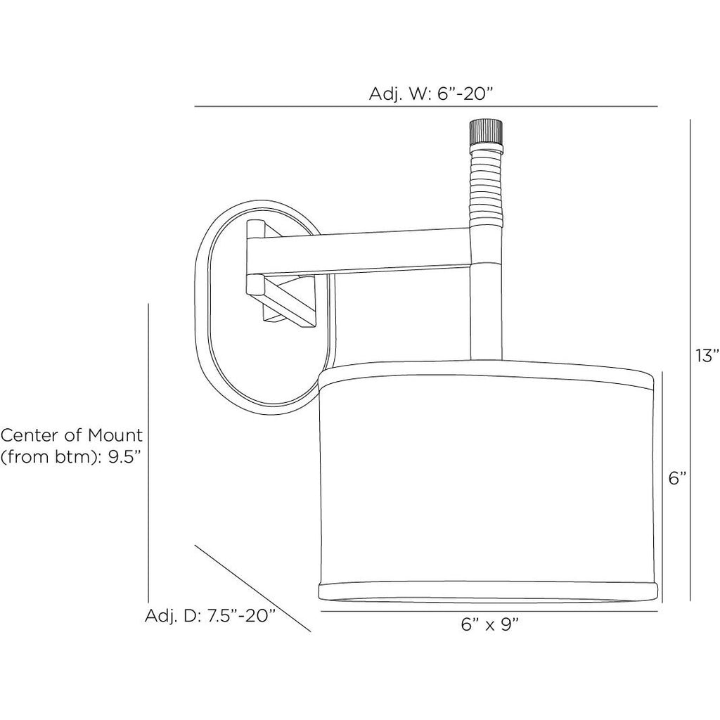 Stitch Sconce - Light House Co.