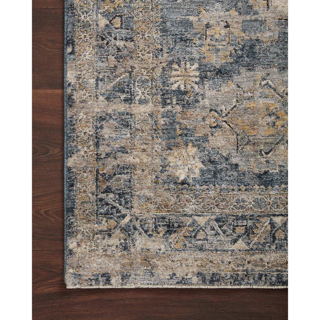 Gaia Denim / Taupe Rug - 18" x 18" Sample | Open Box - Light House Co.