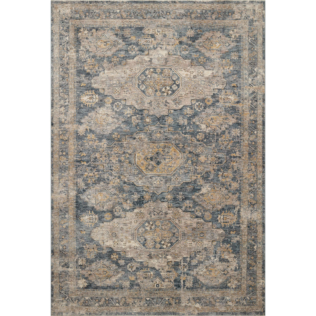 Gaia Denim / Taupe Rug - 18" x 18" Sample | Open Box - Light House Co.