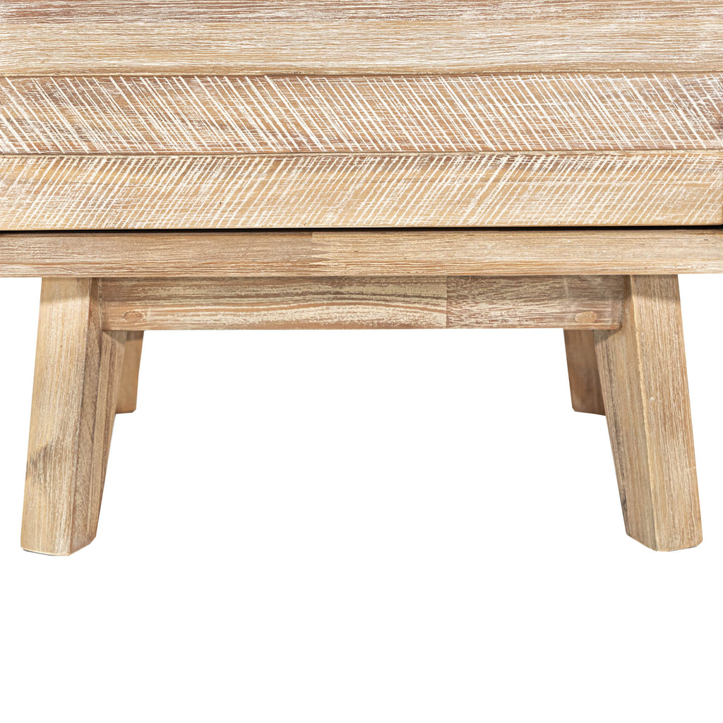Gia 2 Drawer Nightstand - Light Driftwood - Light House Co.