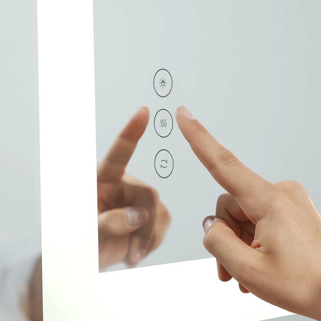 Mera Illuminated Mirror Rectangle 48" x 36" - Light House Co.