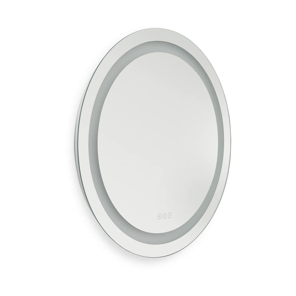Mera Illuminated Mirror Round 30" x 30" - Light House Co.