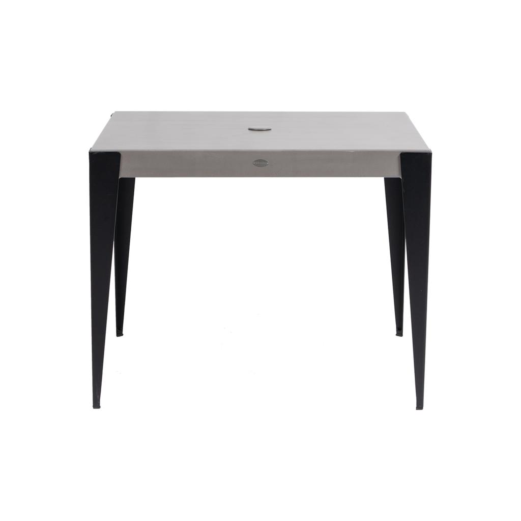 Genval 38″ Square Dining Table w/Umbrella Hole | Outdoor Dining Tables | Ratana - Light House Co.