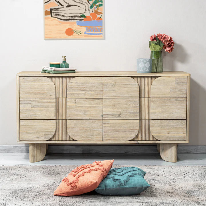 Haru 6 Drawer Dresser - Light House Co.
