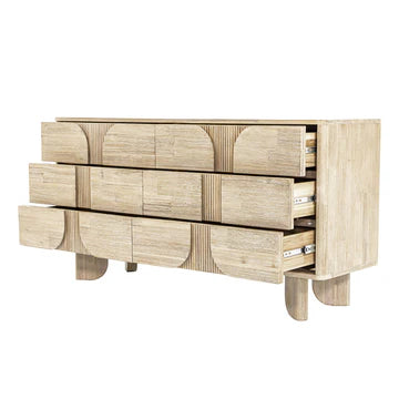 Haru 6 Drawer Dresser - Light House Co.
