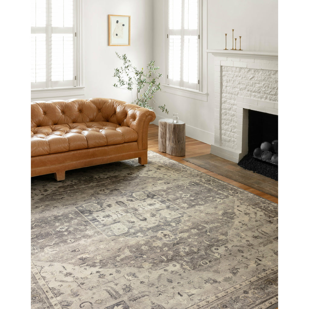 Hathaway Steel / Ivory Rug - Light House Co.