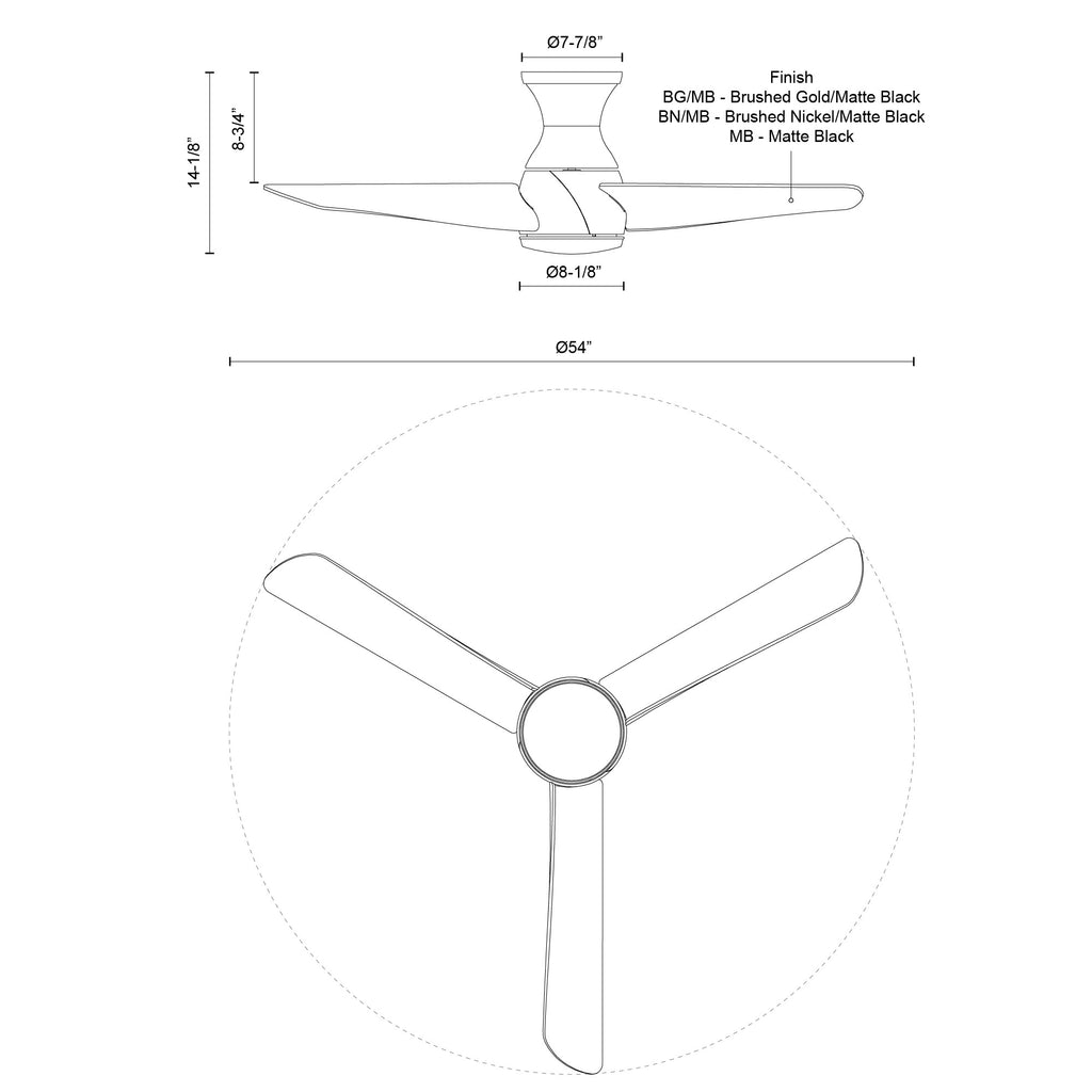 Low Profile - Thalia Fan - Light House Co.