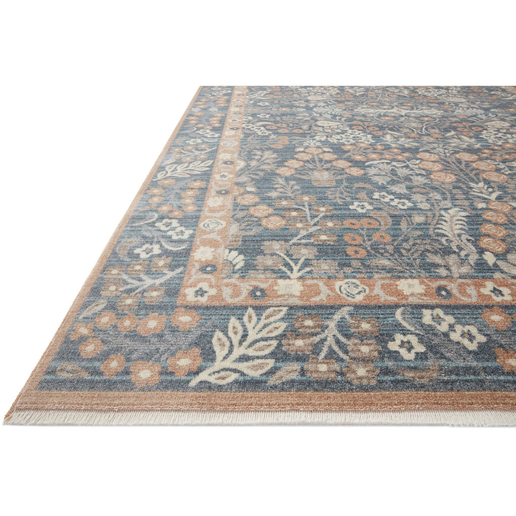 Holland Lotte / Navy | Rifle Paper Co. Rugs x Loloi - Light House Co.