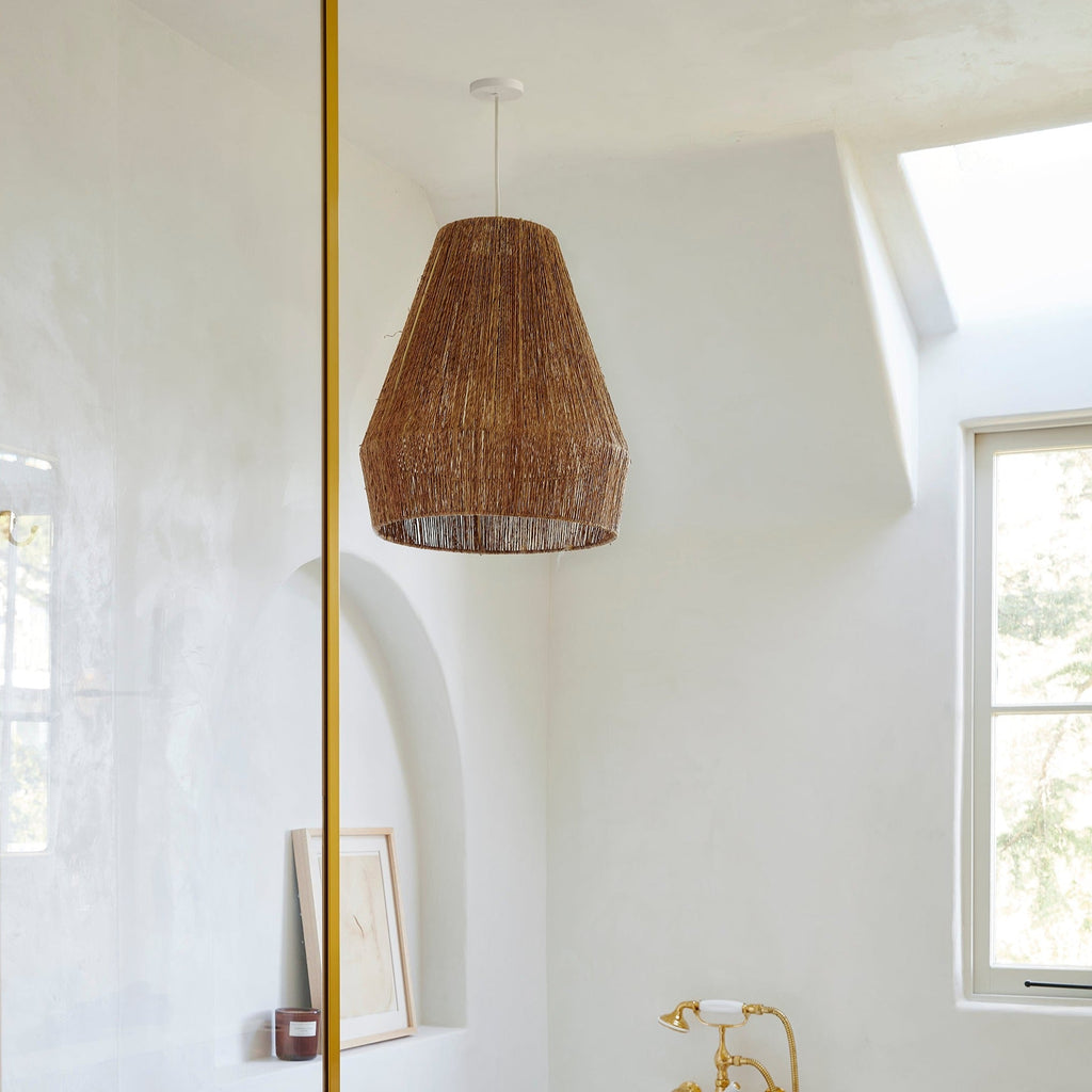 Collins Jute Pendant - Light House Co.