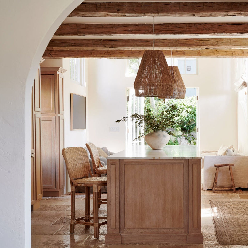 Collins Jute Pendant - Light House Co.