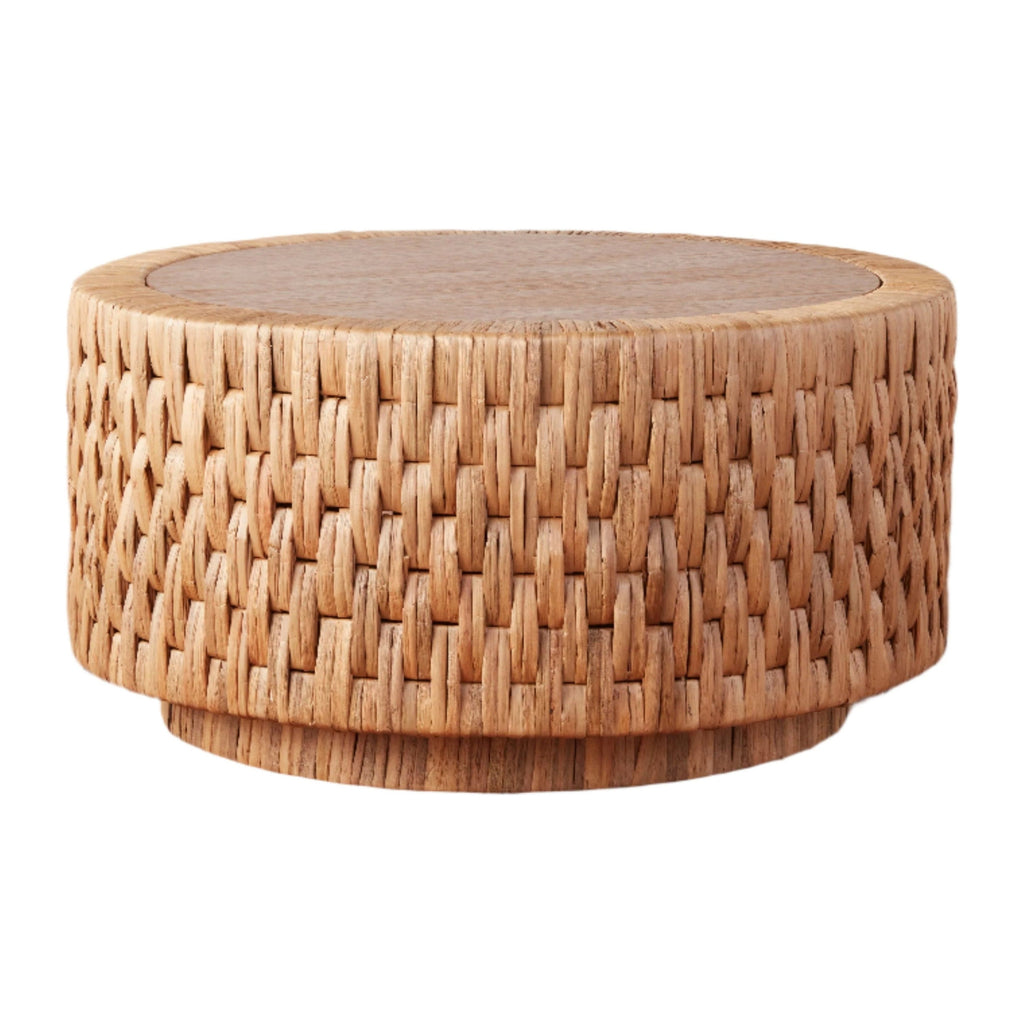 Puebla Woven Coffee Table - Light House Co.