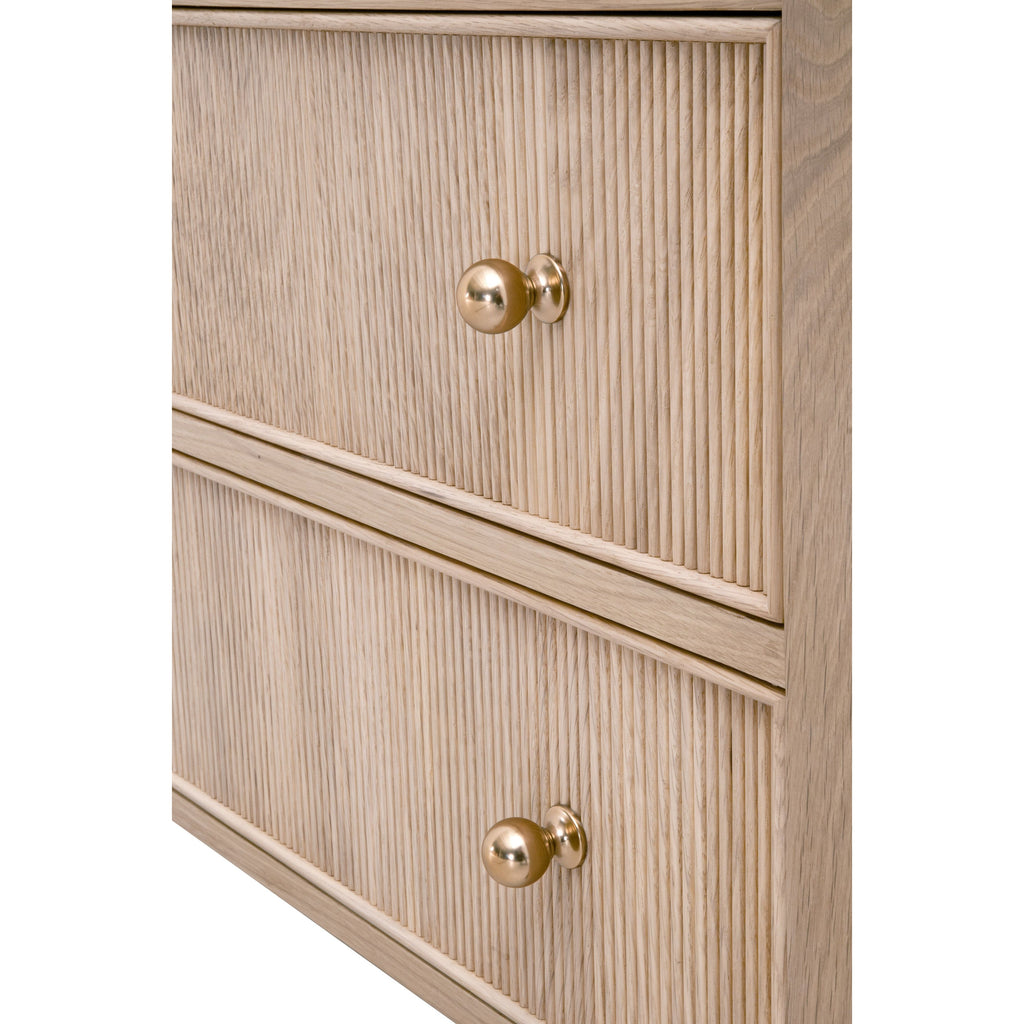 Highland Open Shelf 2-Drawer Nightstand - Light House Co.