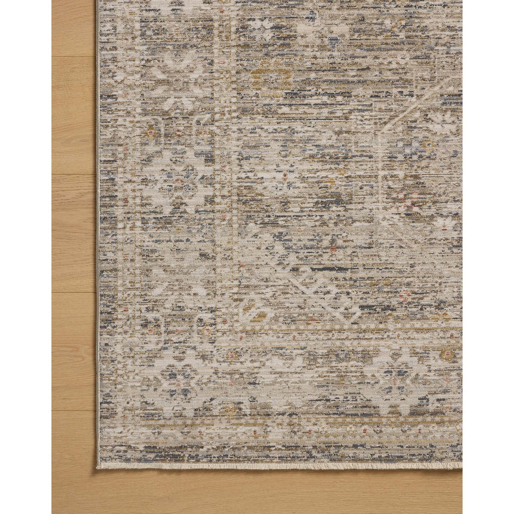 Ida Taupe / Multi Rug | Chris Loves Julia x Loloi - Light House Co.