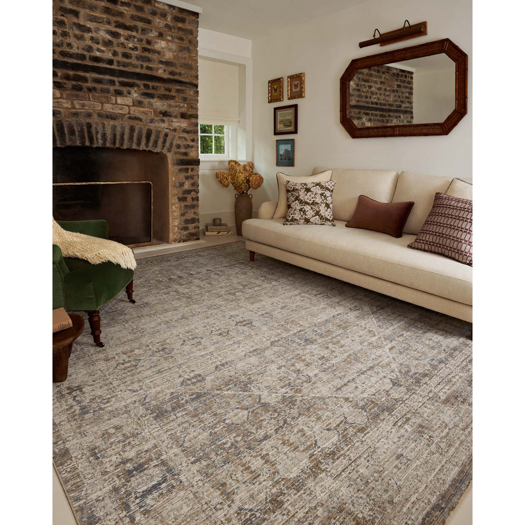 Ida Slate / Natural Rug | Chris Loves Julia x Loloi - Light House Co.