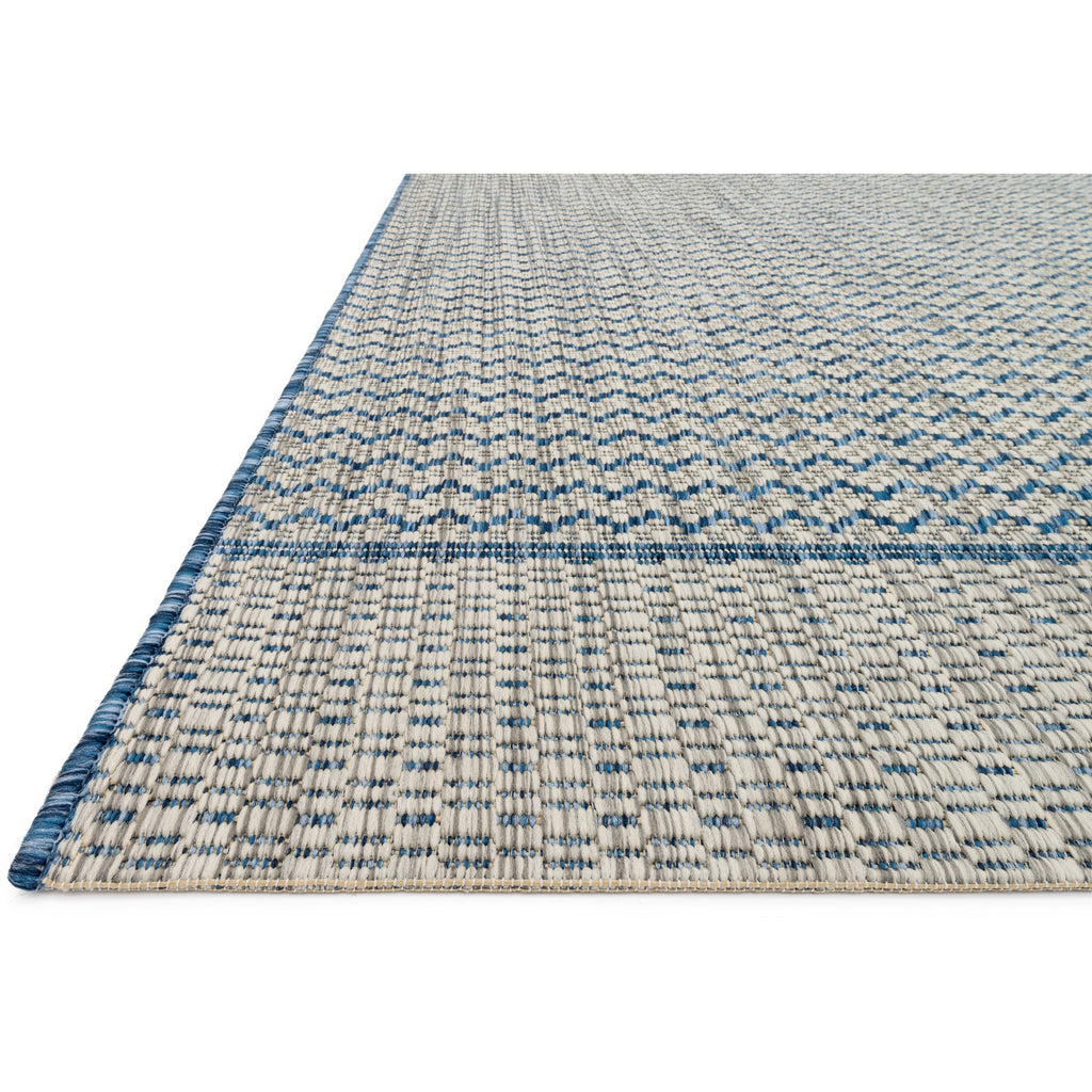 Isle Grey / Blue Rug - Light House Co.