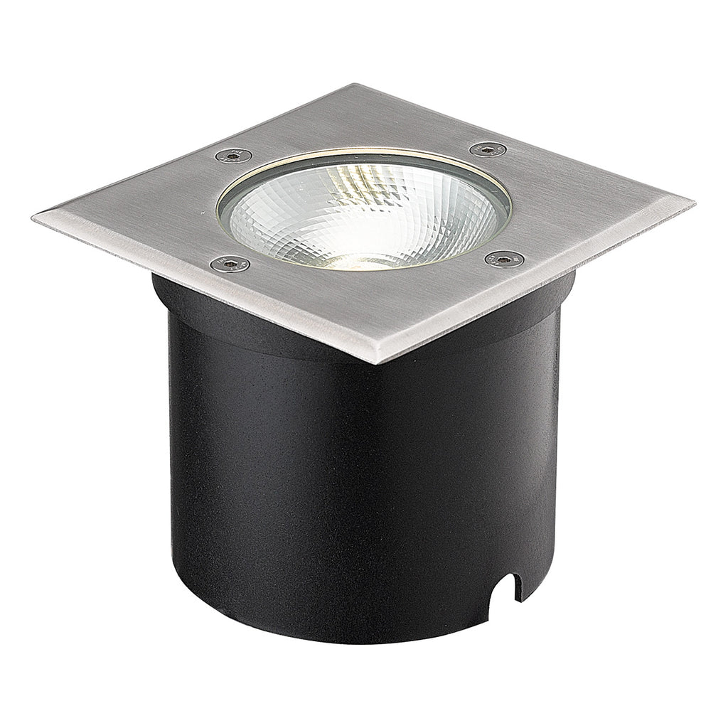 INGROUND,SQUARE,1X7W LED,STAINLESS STL - Light House Co.